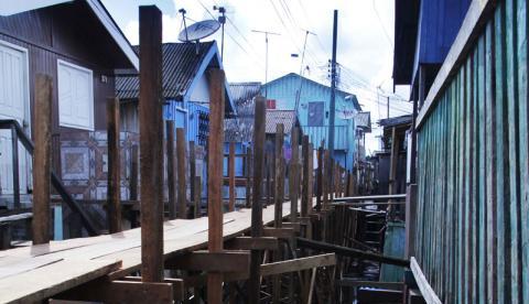 Defesa Civil inicia construção de nova ponte no bairro da Glória